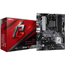 ASROCK MB AMD B550, B550M PHANTOM GAMING 4, AM4, 4 DDR4, Micro ATX - B550M PHANTOM GAM 4