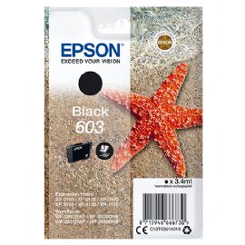 EPSON CARTUCCIA INK NERO,  STELLA MARINA, 603 - C13T03U14010