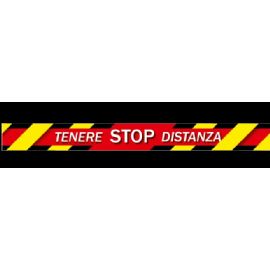 GOUP SOLUTIONS STICKER DA TERRA STOP,TENERE DISTANZA A MANTIENI LA DISTANZA - STICKERDIST