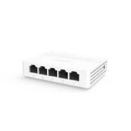 HIKVISION SWITCH 8 PORT GIGABIT UNMANAGED DESKTOP SWITCH 8 GIGABIT RJ45 PORTS, DESKTOP PLASTIC SWITC - DS-3E0508D-E