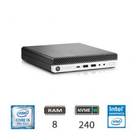 PCRIGENERA HP REFURBISHED REGLOO 600 G4 DM I5-8400T 8GB NVME240 W10P 2Y - 005106PCR-EU
