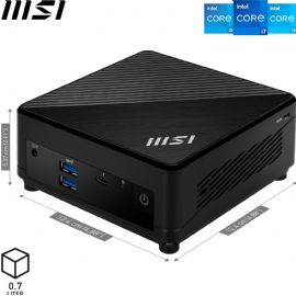 MSI MINI PC BAREBONE Cubi 5 12M-217BIT i7-1255U - CUBI 5 12M-217BIT