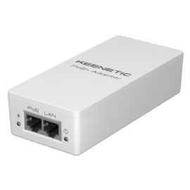 KEENETIC POE+ ADAPTER (KN-4510), INIETTORE POE+ CONFORME 802.3AF/AT - KN-4510-01-EU