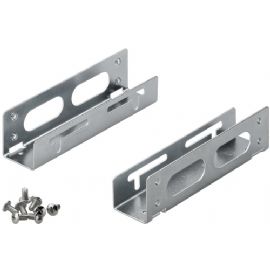 LINK COPPIA FRAME UNIVERSALE IN METALLO CON VITI HD 3,5 PER MONTAGGIO SU ALLOGGIAMENTI 5.25 - LP240