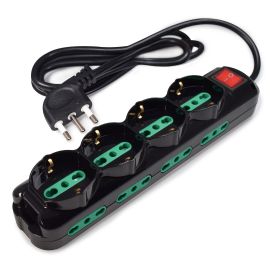 TECNOWARE MULTIPRESA INPUT ITA 16A, 4 USCITE ITA/SCHUKO, 8 ITA 10/16A - FMP12IIG
