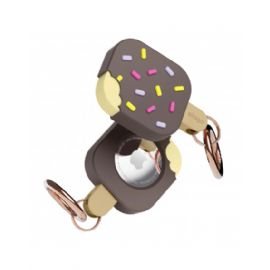 AirTag - Ice Cream Case - Dark Brown - EATICE-DBR