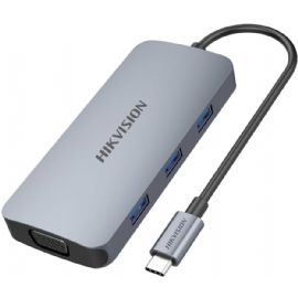 HIKVISION HIKSEMI HUB DOCKING STATION  MULTIFUNZIONALE  8 IN  1 TIPO -C - HS-HUB-DS8