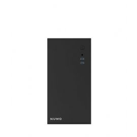NUWO CASE OFFICE M-ATX EGUERA A111 0.60MM SPCC USB3.0 80MM FRONT METAL SIDE GLASS NERO - CS1123GM-A111K000