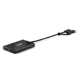 CLUB3D VIDEO SPLITTER CON DISPLAYLINK USB TYPE C (CON ADATTATORE TYPE A) A DUAL HDMI (4K60HZ) - CSV-1475