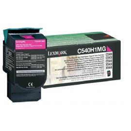 LEXMARK TONER MAGENTA ALTA RESA RET.PROG C54X X54X 2K PAG - C540H1MG_I