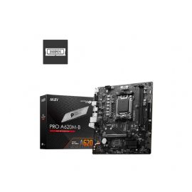 MSI MB AMD PRO A620M-B,A620,AM5,2DDR5,1PCI-EX16,1PCI-EX1,1M.2,4SATA3,6USB3.2 GEN1,6USB2.0 - PRO A620M-B
