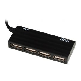 LINK HUB 4 PORTE USB 2.0 - LKHUB204